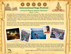 International Yoga Festival Prmath Niketan Ashram